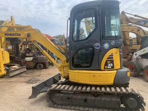 Good Condition Low Working 99% New Used Excavator KOMATSU PC35 3 Ton Japan <b>Mini</b> Used Komatsu PC35 PC35MR Excavator with EPA CE - Product Image 3