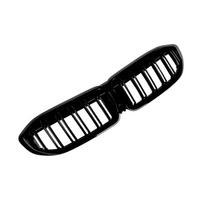 Bmw 3 Series G20 Dual Bar All Black Obsidian Night Grille Kit For Early 2019 2022 Models Cross Border Modification - Product Image 4