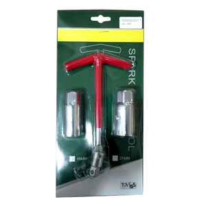 Araba aracı karbon çelik metrik <span class=keywords><strong>T</strong></span> kolu soket buji anahtarı motosiklet için - Product Image 1