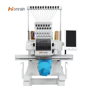 Máquina de Bordar <span class=keywords><strong>Computarizada</strong></span> Económica de Una Cabeza para Camisetas, Máquina de Bordar de 12/15 Agujas para Ropa - Product Image 3
