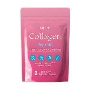 OLLI Hochwertiges Multi-Kollagen-Peptid-Pulver-Nahrungsergänzungsmittel für Erwachsene Schöne Haut Haare Nägel Optimal für Frauen - Product Image 1