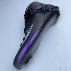 YSMLE One <strong>Pair</strong> Customize Good Quality 3/4 Wheels Professional Carbon Fiber Inline Speed <strong>Skates</strong> - Product Image 2