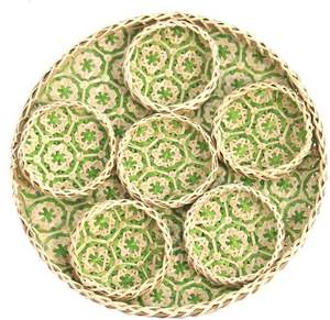 Décoration murale géante Art hôtelier Fibres naturelles Décoration Décorations ménagères Comptoir <span class=keywords><strong>de</strong></span> <span class=keywords><strong>salle</strong></span> <span class=keywords><strong>de</strong></span> <span class=keywords><strong>bain</strong></span> Rotin japonais Grand macramé - Product Image 1