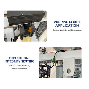 جهاز اختبار قوة الصدمات لمحور عجلة الدراجات النارية، معدات اختبار قوة الصدمات الشعاعية للإطارات، آلة اختبار متانة الإطارات - Product Image 5