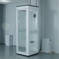 Heimaufzug für 2-3 Etagen, Familien-Innenlift, Kleiner Einfacher Hydraulischer Aufzug für Eigenheim, Villa, Loft