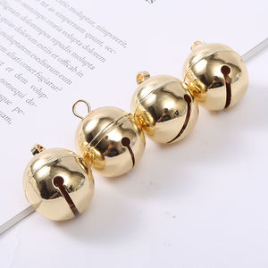 Популярный дизайн, маленькие подвесные Латунные Колокольчики, принадлежности для рукоделия, Латунные Колокольчики - Product Image 4