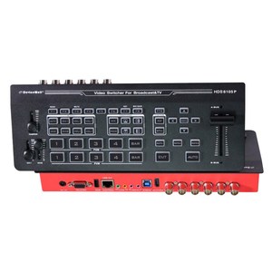 Équipement de production vidéo HD en <span class=keywords><strong>studio</strong></span> avec barre en T en métal pour diffusion en direct sur 4 canaux, pour radio et télévision, modèle HDS6105P - Product Image 4