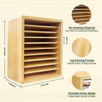 Bambopo 100 pièces marqueur stockage organisateur bureau alcool marqueurs support crayons Art brosses salle de classe bureau maison support de rangement