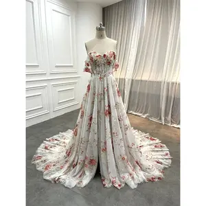 Wholesale Plus Size Fancy Party Dresses Women's Birthday Gown Vestidos De Fiesta Girls Prom Gowns Evening Dresses 2022