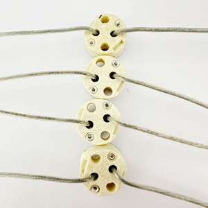 CX5.<span class=keywords><strong>3</strong></span> dasar lampu Halogen terisolasi transparan untuk Teflon kawat ekor Stripped untuk aplikasi elektronik tahan lama tali pengaman - Product Image 5