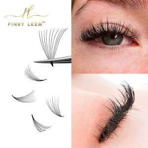 Pinky Leem - Bandeja de Pestañas con Logotipo Personalizado, Pestañas de Volumen Ruso Sueltas, 0.03 0.05, Extensiones de Pestañas, Pestañas Preformadas en Abanico - Product Image 4