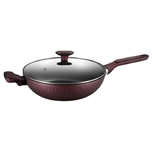 Juego de 12 Ollas y <span class=keywords><strong>Sartenes</strong></span> de Cerámica Antiadherentes Personalizables de la Serie Diamond 3D, Juego de Utensilios de Cocina de Cerámica de Aluminio Fundido por Inducción - Product Image 4