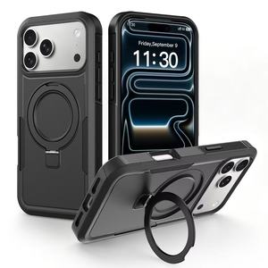 <span class=keywords><strong>Funda</strong></span> de Teléfono de Lujo Personalizable con Anillo Magnético Multicolor, Diseño Dos en Uno de TPU+PC para iPhone 17/16/15/14/13 <span class=keywords><strong>Pro</strong></span> <span class=keywords><strong>Max</strong></span> - Product Image 3