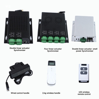 Actionneur linéaire 12V 24V 15000N avec synchronisation de quatre unités par commande unique pour l'automatisation industrielle