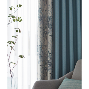 110 "inch 280cm chiều rộng dệt Polyester linen dệt rèm chất liệu Rolls vải bán buôn - Product Image 2