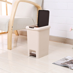 Cestini per Rifiuti in PP, Disponibili in Diverse Misure, con Coperchi, <span class=keywords><strong>Moderni</strong></span> per Bagno, Toilette, Cucina, Stretti e Sottili - Product Image 3