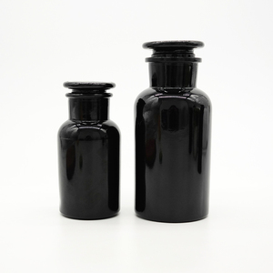 Wholesale Empty Miron Glass <strong>Bottle</strong> 125ml 250 ml 500ml <strong>Optical</strong> Ultraviolet Glass on Glass Apothecary Jar - Product Image 5