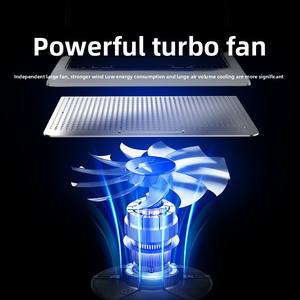 แท่นวางแล็ปท็อปที่ A18หลักแท่นระบายความร้อนอะลูมิเนียมอัลลอยที่เงียบมากพร้อมพัดลม - Product Image 5