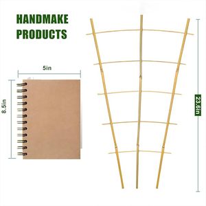 Enrejado de <span class=keywords><strong>Bambú</strong></span> para Jardín - 61 cm de Alto, Perfecto para Plantas Trepadoras, Vegetales y Macetas - Mejora tu Jardín con <span class=keywords><strong>Bambú</strong></span> Natural - Product Image 2