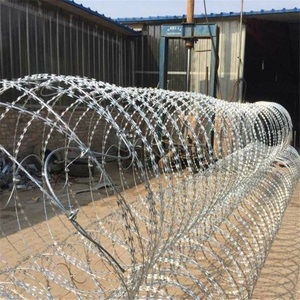 Cinta de seguridad de alambre <span class=keywords><strong>concertina</strong></span> tipo rasuradora, antirrobo, para <span class=keywords><strong>defensa</strong></span> perimetral de grandes áreas y uso general. - Product Image 5