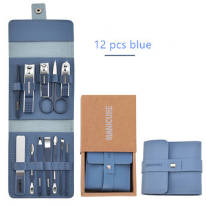 Set di Tagliaunghie Professionale, 12 Pezzi, Strumenti <span class=keywords><strong>per</strong></span> Manicure e <span class=keywords><strong>Pedicure</strong></span>, Vendita Diretta dalla Fabbrica - Product Image 4