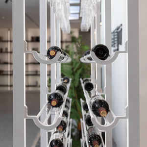 Exhibidor de Vino LED de Grado Comercial ZYTH, Mueble Metálico Independiente para Vino, para Restaurantes y Hoteles de Alta Gama - Product Image 3