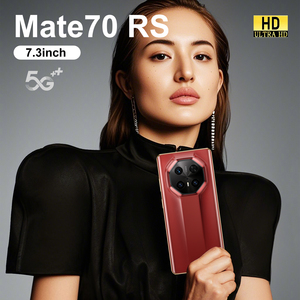 Teléfono Desbloqueado Mate70 RS de 7.3 Pulgadas Compatible con Google, Whatsapp y <span class=keywords><strong>Facebook</strong></span>, Teléfono Celular Desbloqueado Más Pequeño en Venta - Product Image 3