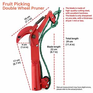 Sécateur télescopique haute portée pour jardin, cisaille à branches, scie à arbres fruitiers, coupe-branches en acier, outil de jardinage ANDUUK - Product Image 6