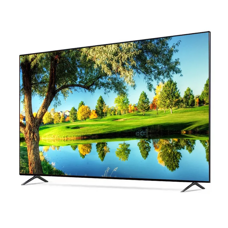 Mobile TV OEM Smart LED TV 4K 32 43 50 55 65 70 100 120 inches can be installed