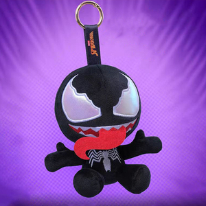 Muñeco de <span class=keywords><strong>peluche</strong></span> de Spider Man de 4 pulgadas, 6 estilos, muñeco de <span class=keywords><strong>peluche</strong></span> suave para niños, favores de fiesta de superhéroes, llavero a granel al por mayor - Product Image 4