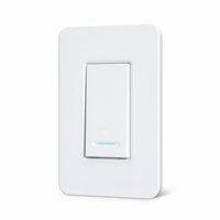 Interrupteur Wi-Fi mural MKC-60/U193WT-8, câblage simple voie
