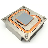 COOLSERVER 115X 1U Ordinateur de bureau hôte Cpu Radiateur Contrôle de température Multi-plateforme Tube en cuivre pur