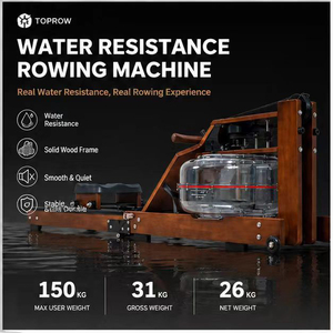 <span class=keywords><strong>Rameur</strong></span> à résistance réglable ZB-RM-3, cadre en <span class=keywords><strong>bois</strong></span> massif, pliable, pour un entraînement complet du corps, appareil de cardio à domicile - Product Image 3
