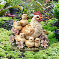 Decoración de Jardín para el Día de la Madre, Impresión Acrílica Plana 2D Personalizada con Diseño Familiar Madre-Hijo, Decoración para Patio Exterior, Cumpleaños