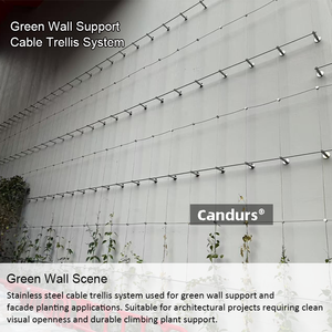 Connecteurs et fixations sur mesure en acier inoxydable 316 pour projets de murs végétaux OEM - Product Image 1