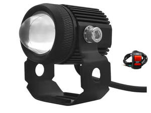 Feux LED pour moto, phare LED pour moto, phare double couleur à effet œil de poisson, mini feux de route pour moto - Product Image 6