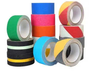 Wholesale Manufacture Custom PVC Warning Waterproof Rough Surface Self Adhesive Safty Anti Slip Tape Cinta