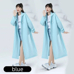 เสื้อกันฝนกันน้ำสำหรับเดินป่ากลางแจ้งแบบพกพาสำหรับผู้ใหญ่เสื้อกันฝนฉุกเฉินเสื้อกันฝนแฟชั่นใหม่สีสันสดใสให้เลือก - Product Image 6