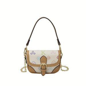 Women's Leopard INS Crossbody Bag Vintage Pearl <b>Earring</b> <b>Box</b> with Chains European American Fashion Lady Style Tote for Female - Product Image 1