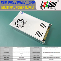 Alimentation industrielle à découpage SMPS 600W 115V/230V CA vers CC 12V50A/15V40A/18V33A/20V30A/24V25A/27V22A/30V20A Transformateur CC