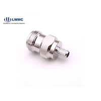 Conector de crimpado recto tipo N hembra/macho altamente recomendado para mini cable LMR240/ RG8