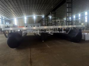 Ponton flottant modulaire en plastique à prix d'usine avec cadre en aluminium pour maison flottante - Product Image 5