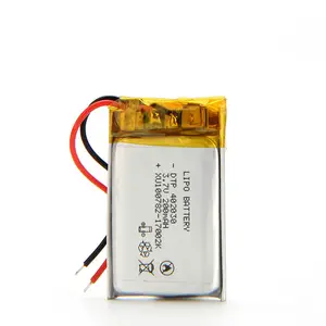 KC CE ROHS Approved li-polymer 3.7v 200mah lipo 402030 battery for Micro camera