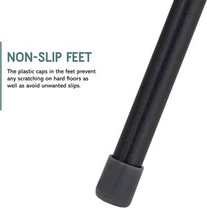 Складная трехуровневая железная сушилка для одежды, складная стойка для одежды, экономия места для хранения одежды для лошадей - Product Image 5