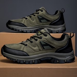 Zapatillas Retro <span class=keywords><strong>de</strong></span> Suela Gruesa Estilo Papá, Parte Superior <span class=keywords><strong>de</strong></span> Cuero Dividido, Suela <span class=keywords><strong>de</strong></span> <span class=keywords><strong>Goma</strong></span> Antideslizante con Absorción <span class=keywords><strong>de</strong></span> Impactos, Punta Puntiaguda, <span class=keywords><strong>Zapatos</strong></span> Casuales <span class=keywords><strong>para</strong></span> Toda Temporada - Product Image 5