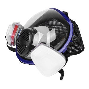 Respirator Masker Gas Las Anti Debu Full Face dengan Tabung Kimia 2024 - Product Image 5