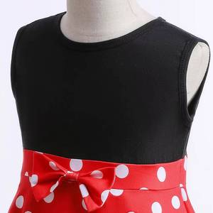 Disfraz de Minnie Personalizado para Niña, Vestido de Princesa con Puntos, Disfraz de Cumpleaños, Cosplay - Product Image 4