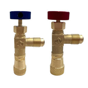 วาล์วนิรภัยมือสำหรับเครื่องปรับอากาศ R410 และ R22 อะแดปเตอร์เติมน้ำยาทำความเย็น ป้องกันการรั่วไหลและน้ำแข็งเกาะ อะแดปเตอร์วาล์วนิรภัย - Product Image 3