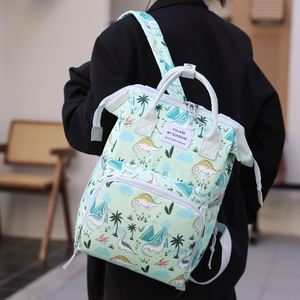 Hot <b>Sale</b> Printed Mommy Backpacks Lightweight Diaper Bag for Outdoor Travel Hospital - Product Image 2