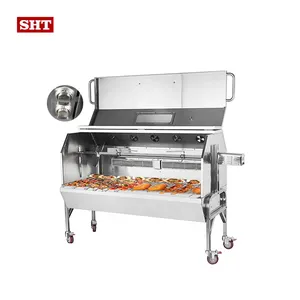 Wholesale Barbecue Grills Charcoal Outdoor Stainless Steel Bbq Grill For Whole Pig